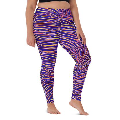 Yoga Leggings - Vortex Strands