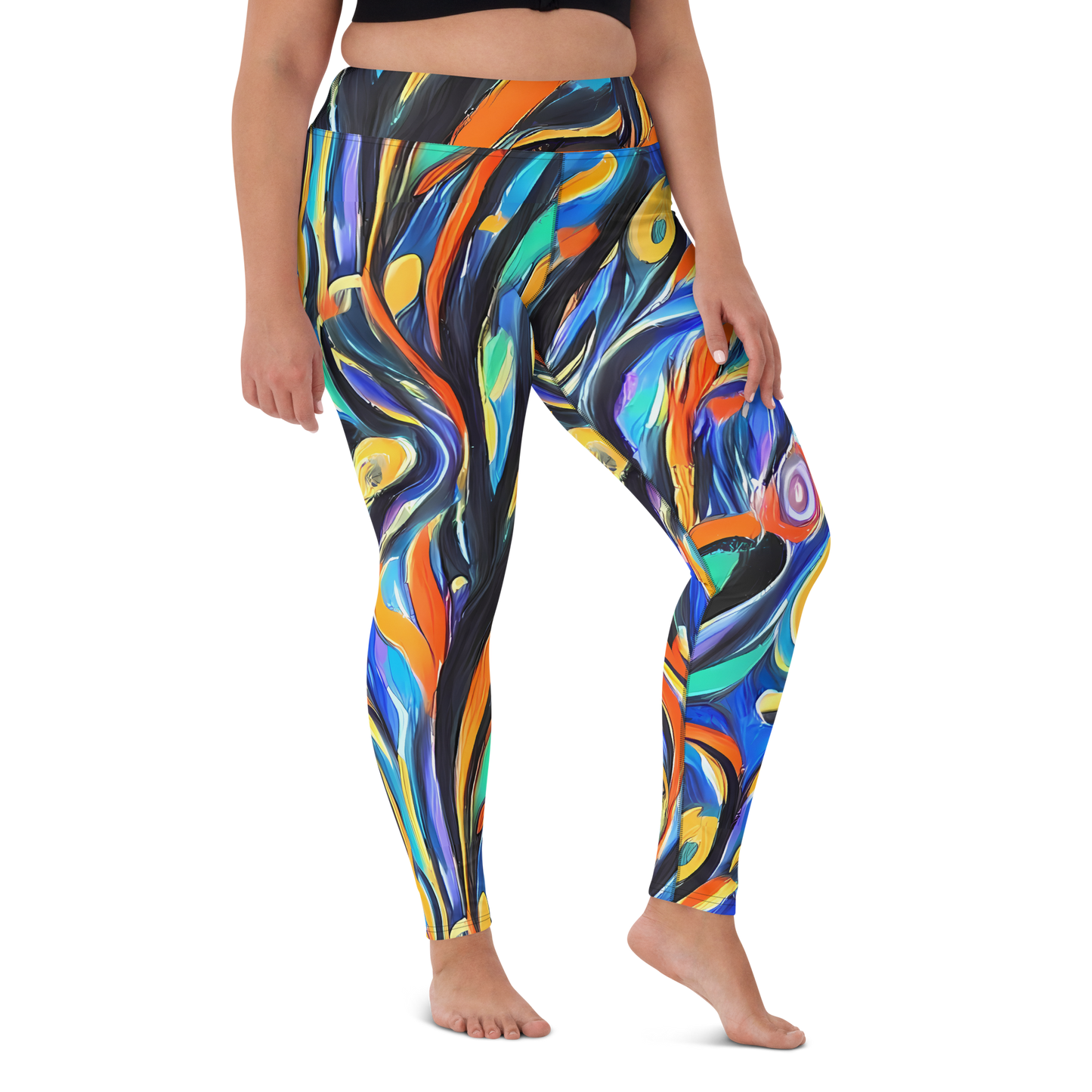 Yoga Leggings - Carr's Whirl