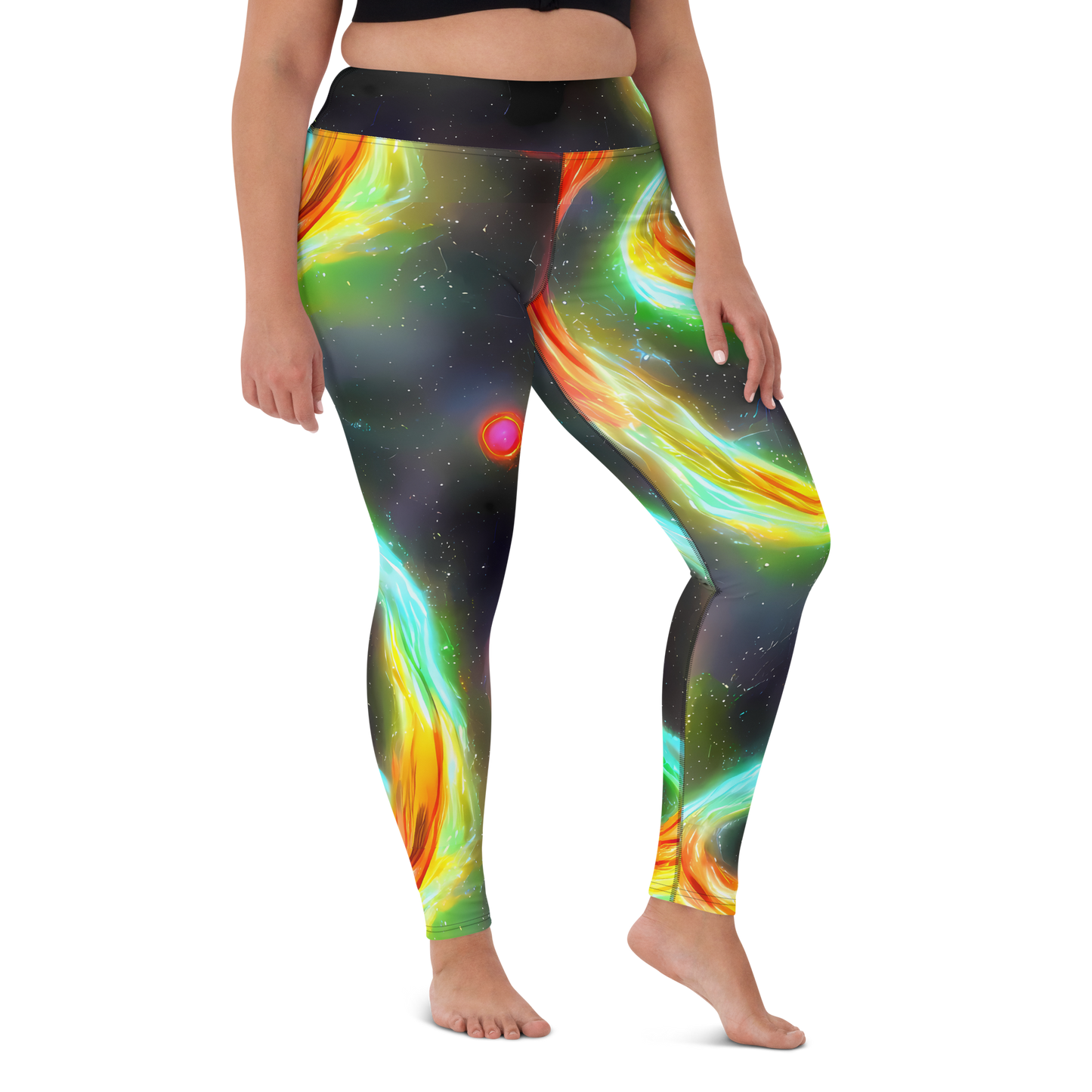 Yoga Leggings - Sherwood Swirl