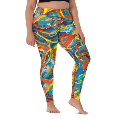 Yoga Leggings - Chromatic Fusion