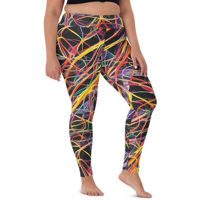 Yoga Leggings - Acconci Twirl