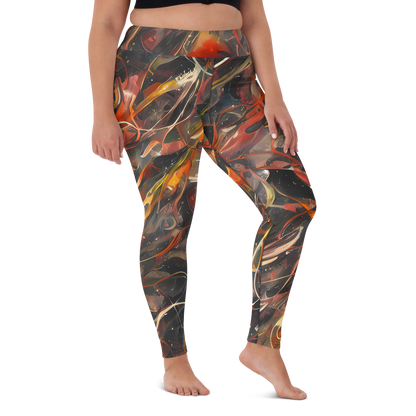 Yoga Leggings - Temporal Vortex