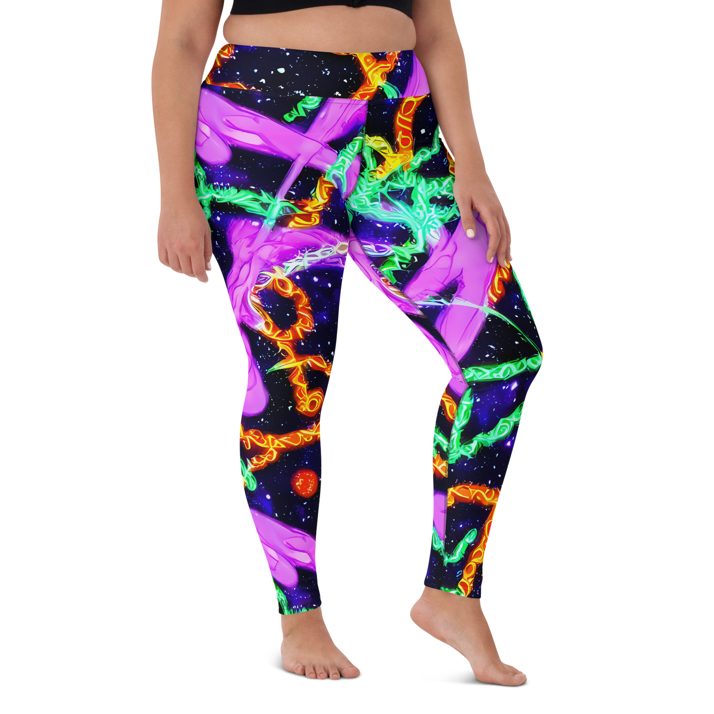 Yoga Leggings - Enckell's Nebula