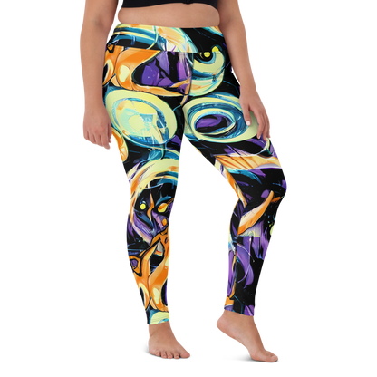 Yoga Leggings - Dorothy's Whirl