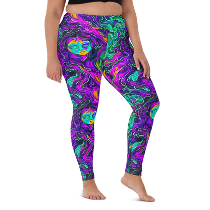 Yoga Leggings - Vortex Dream