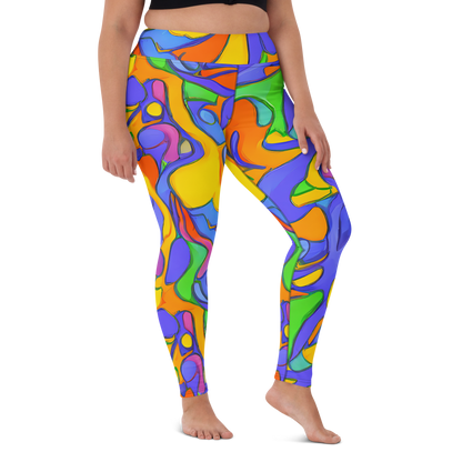 Yoga Leggings - Joffe Swirl