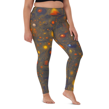 Yoga Leggings - Chromal Flux