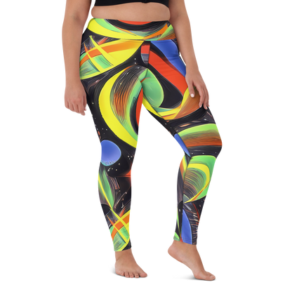 Yoga Leggings - Tenggren Whirl