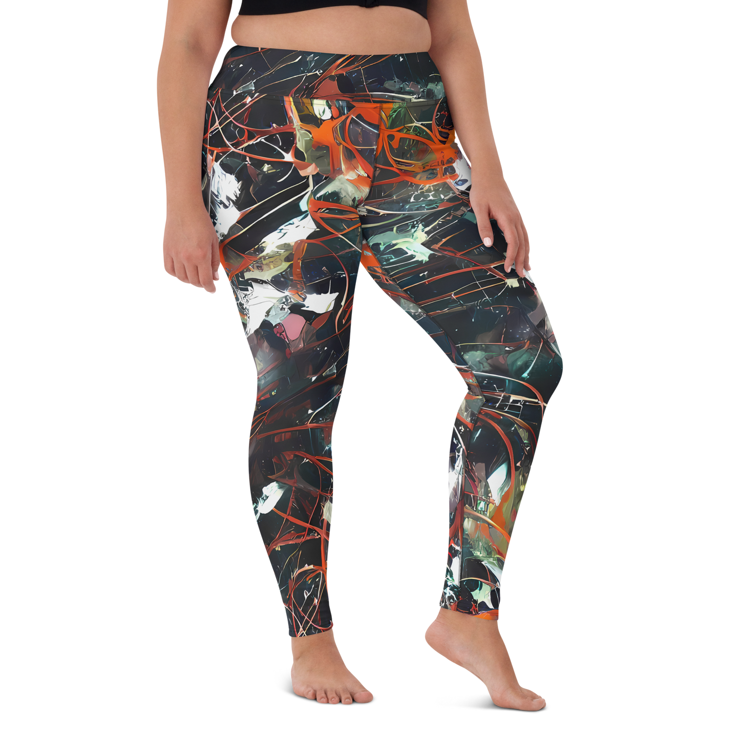 Yoga Leggings - Chaos Canvas