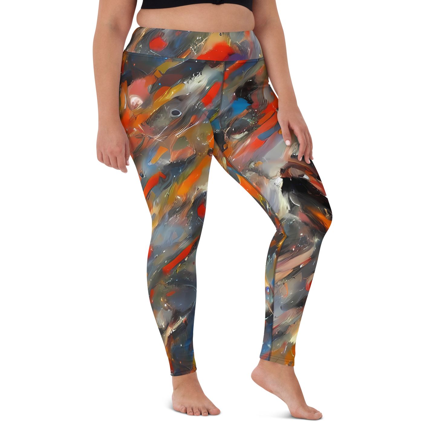 Yoga Leggings - Palette Rush