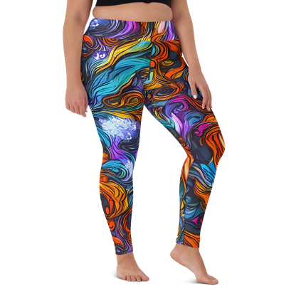 Yoga Leggings - Guiard's Whirl