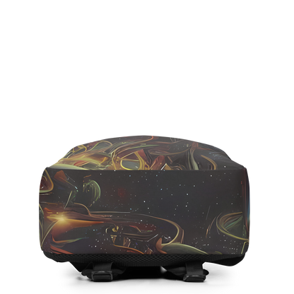 Minimalist Backpack - Galactic Swirl