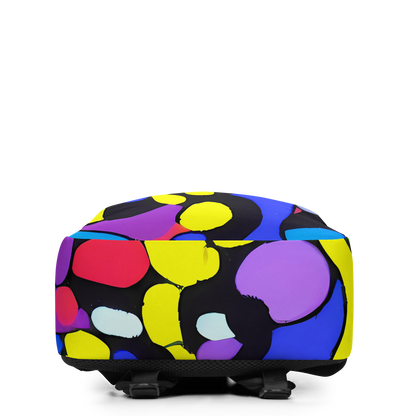 Minimalist Backpack - Miró's Mosaic