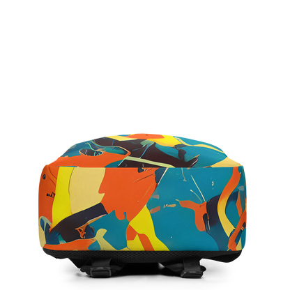 Minimalist Backpack - Abstract Tango