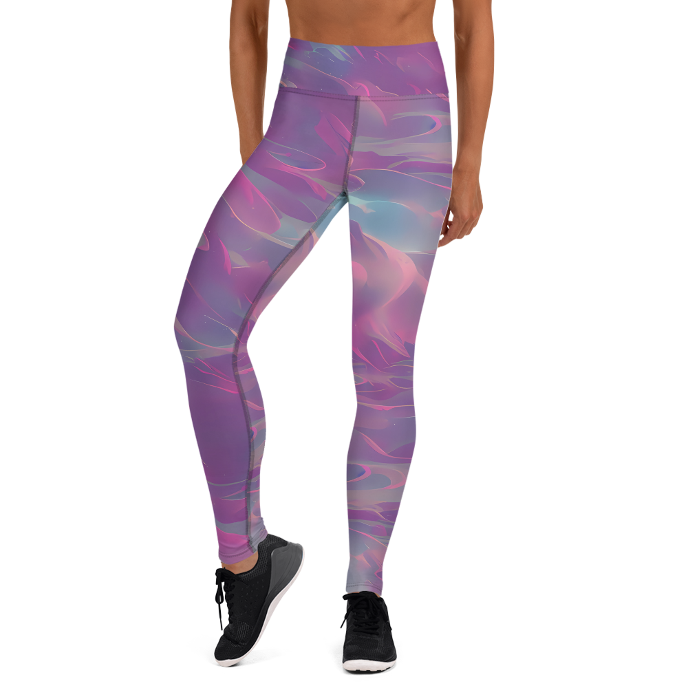 Yoga Leggings - Dreamscape Swirl