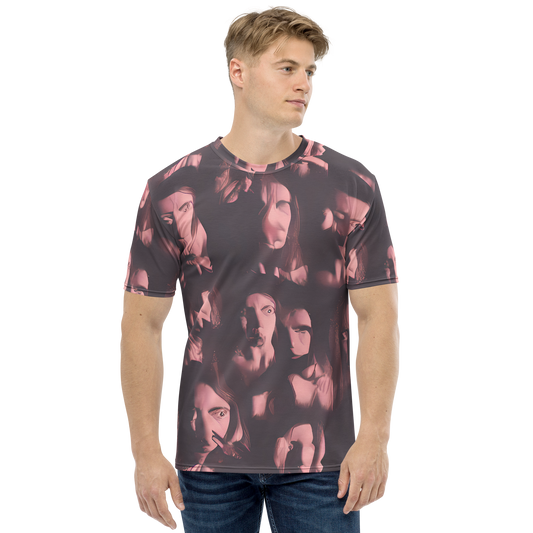 Men's Crew Neck T-Shirt - Portrait Whispers