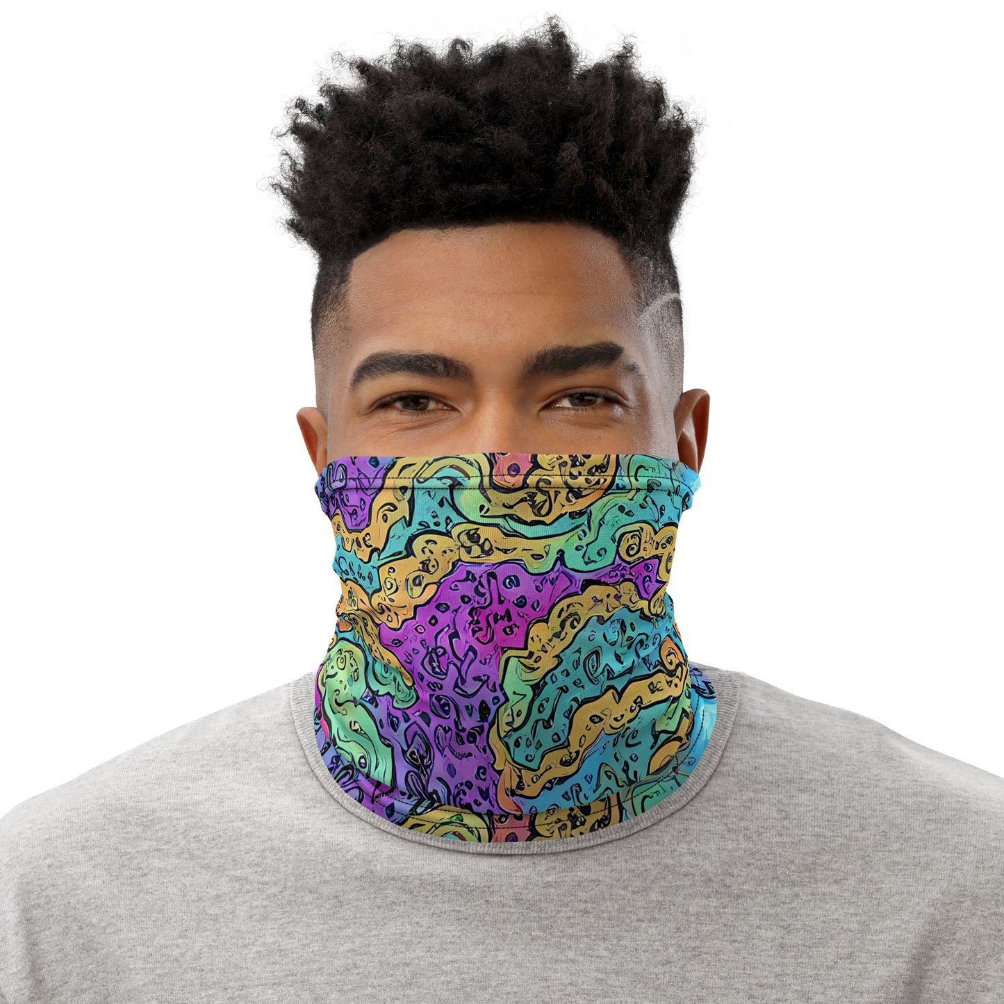 Neck Gaiter - Intergalactic Graffiti