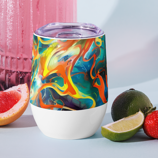 Wine Tumbler - Cecily’S Swirl