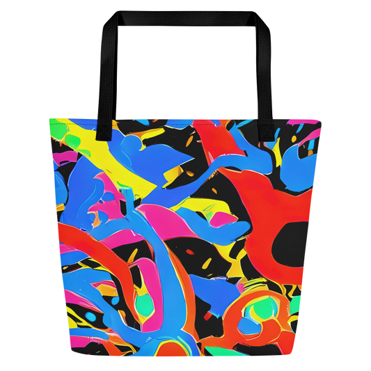 Large Tote Bag w/ Pocket - Orbit Opus