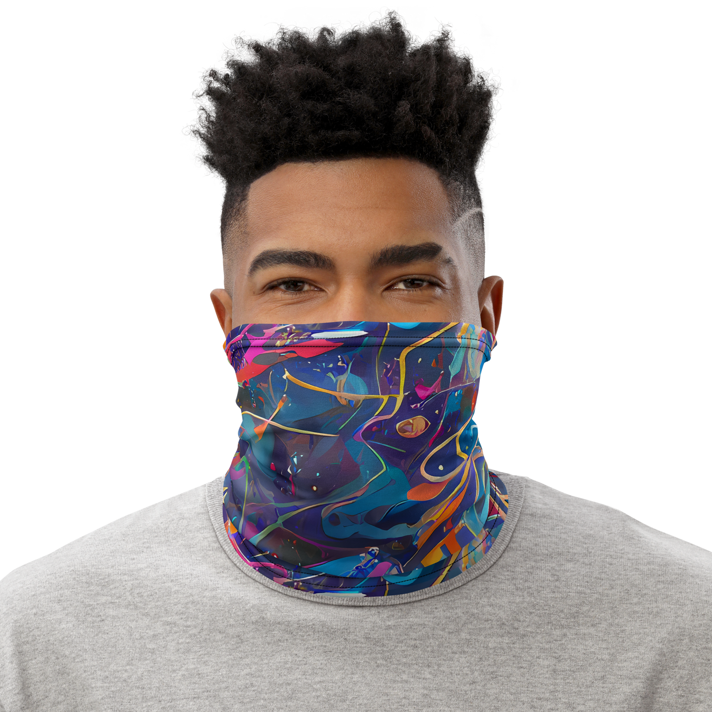 Neck Gaiter - Brown's Chaos