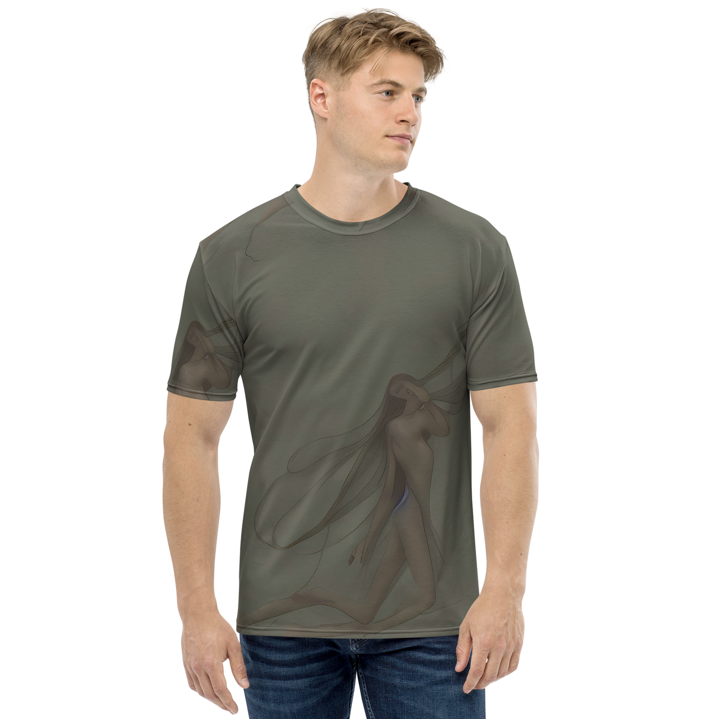 Men's Crew Neck T-Shirt - Valsecchi's Veil