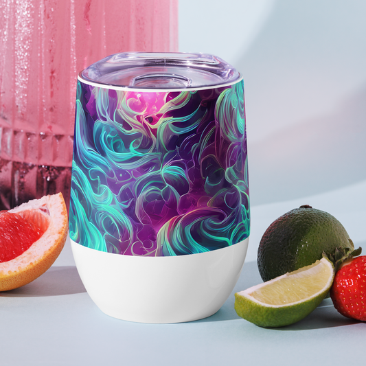 Wine Tumbler - Galactic Bloom