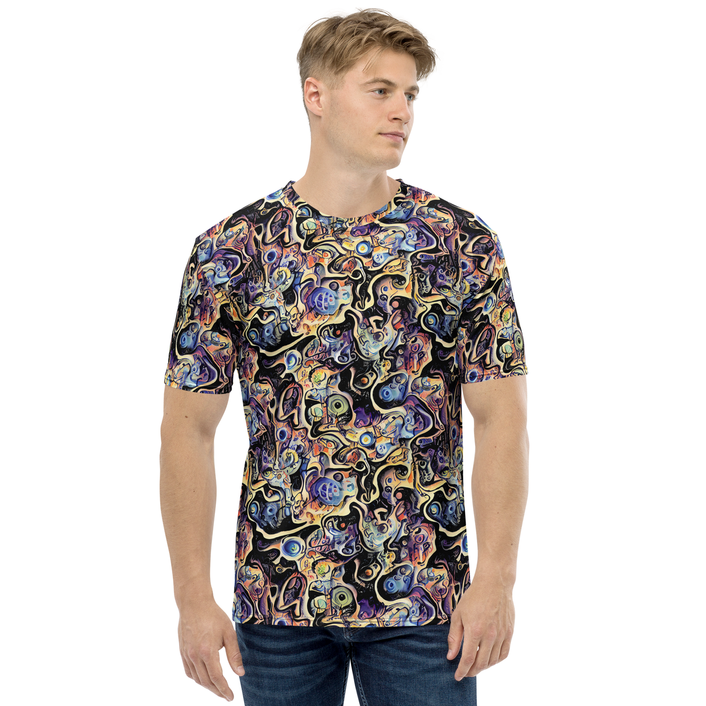 Men's Crew Neck T-Shirt - Grosz Galaxy