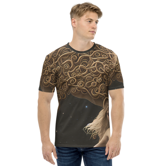 Men's Crew Neck T-Shirt - Ether Whorls