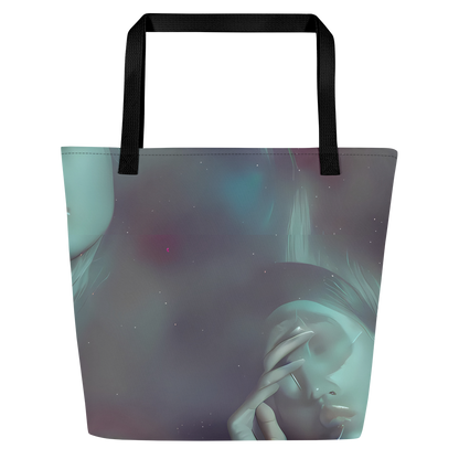 Large Tote Bag w/ Pocket - Surreal Dreams