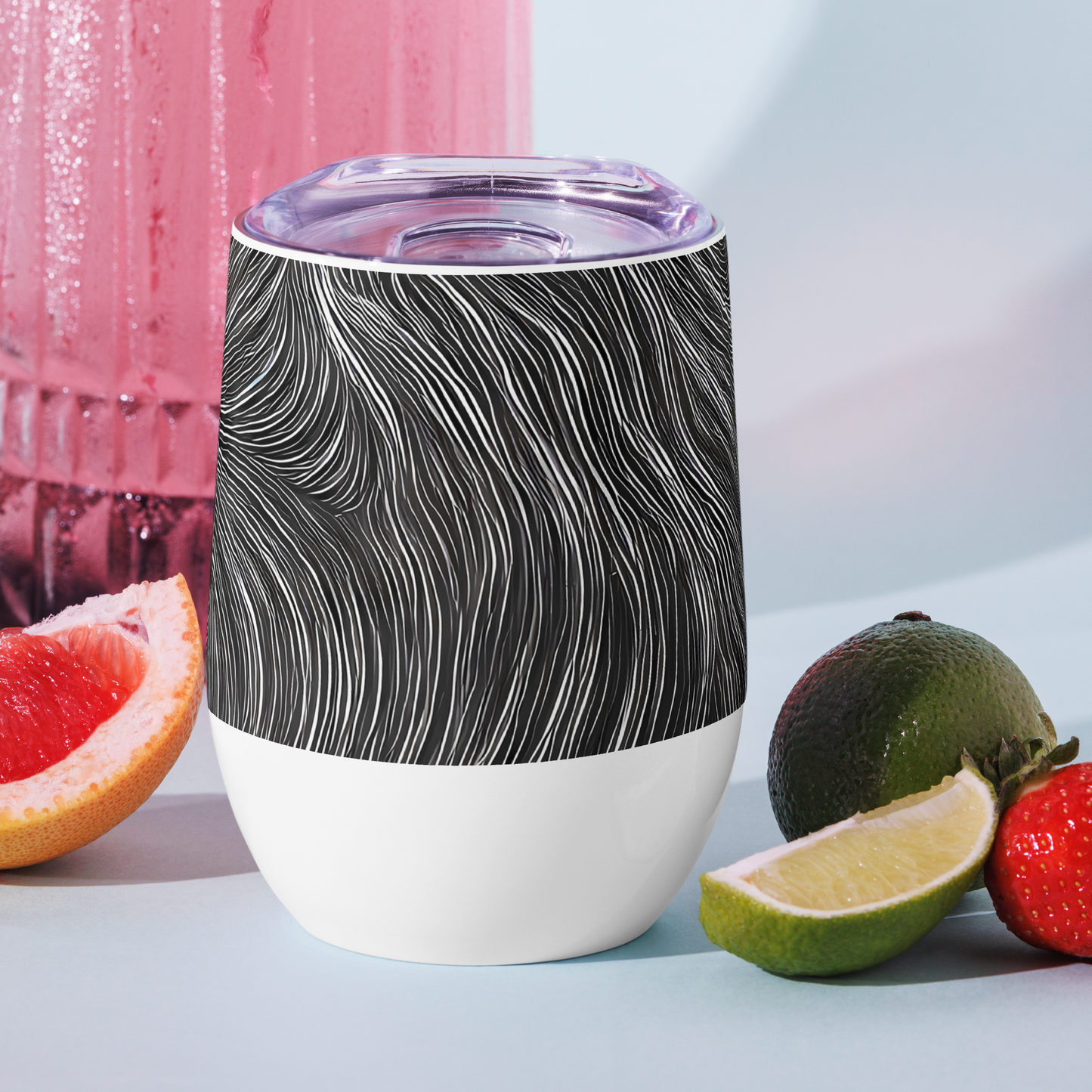 Wine Tumbler - Wirth Waves