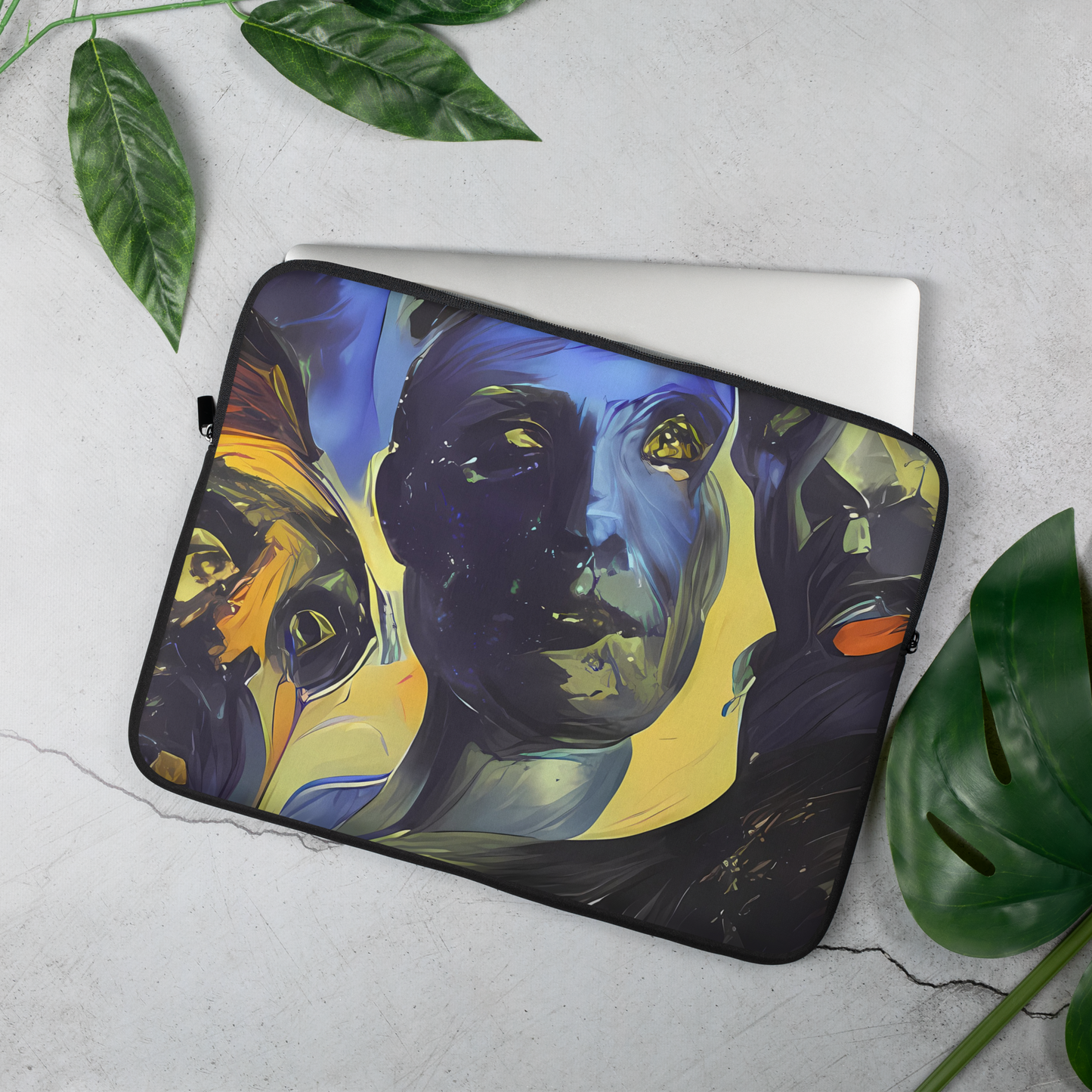 Laptop Sleeve - Cosmic Visages