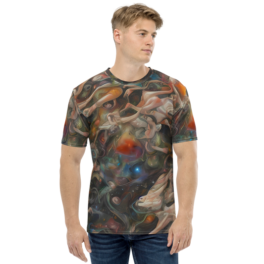 Men's Crew Neck T-Shirt - Copper Swirl