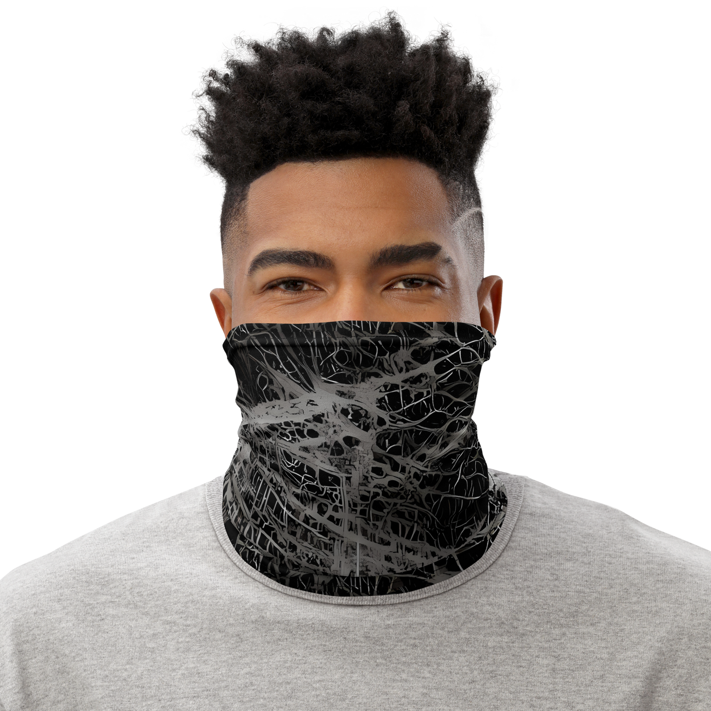 Neck Gaiter - Monochrome Mesh