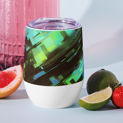 Wine Tumbler - Cyber Shard