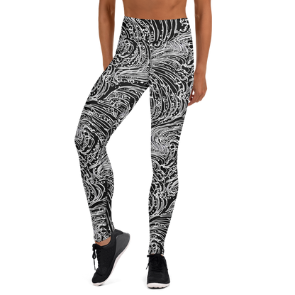 Yoga Leggings - Stellar Tsunami