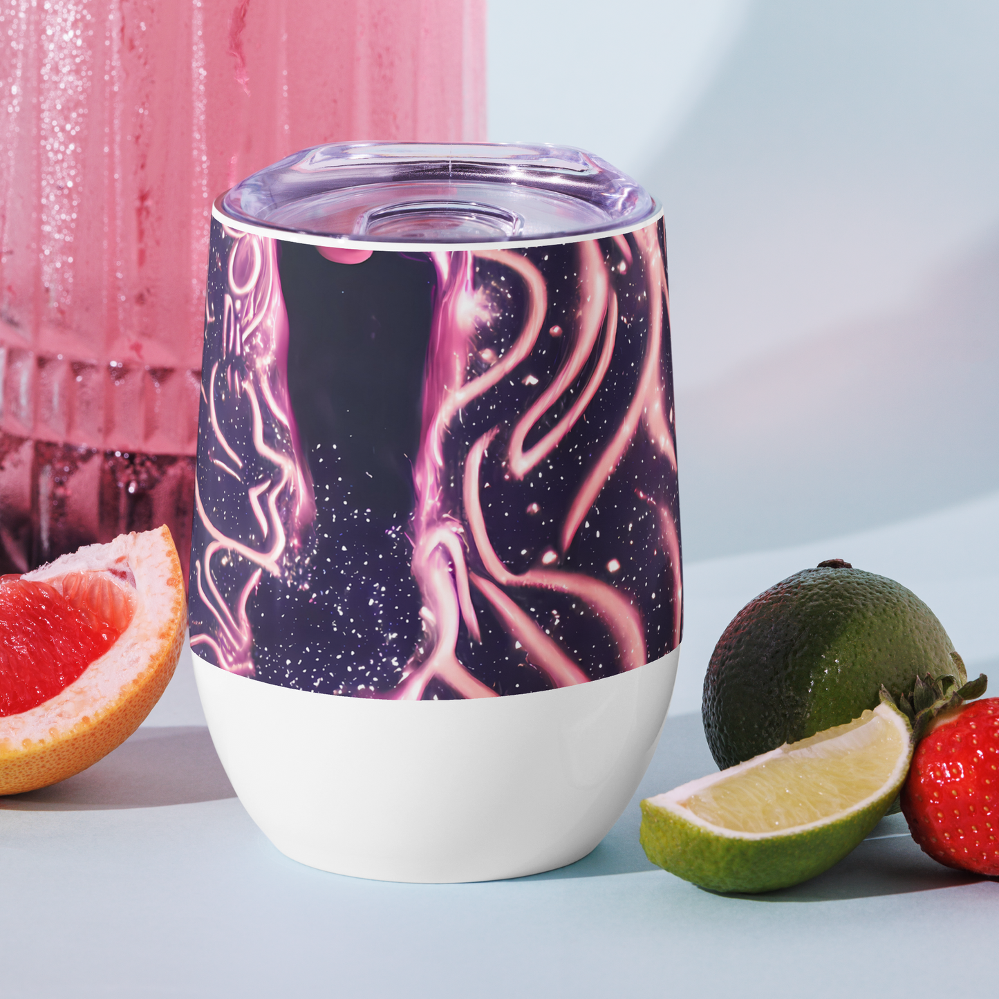 Wine Tumbler - Stardust Siren