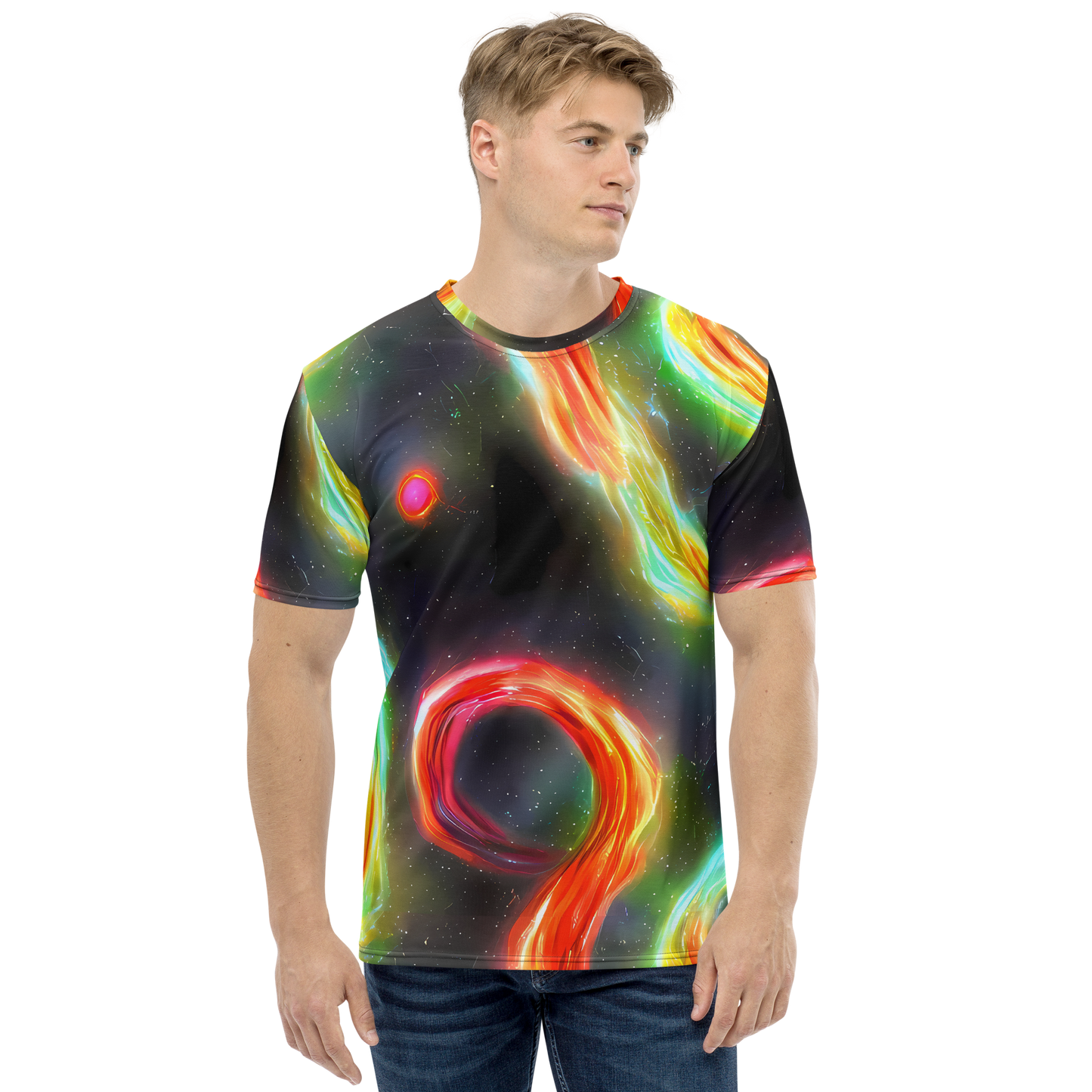 Men's Crew Neck T-Shirt - Sherwood Swirl