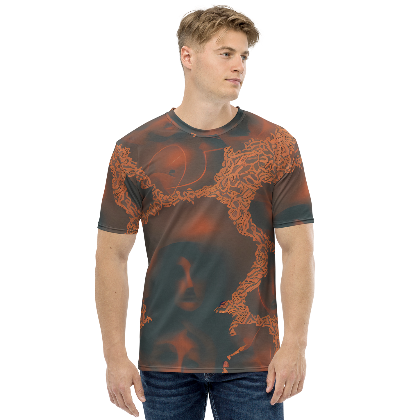 Men's Crew Neck T-Shirt - Chimeric Visage