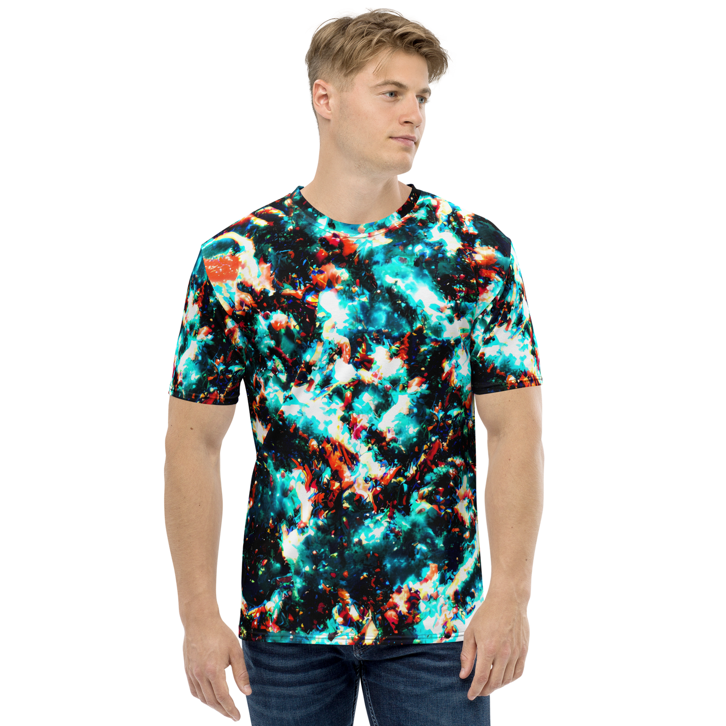 Men's Crew Neck T-Shirt - Whirlpool Dream