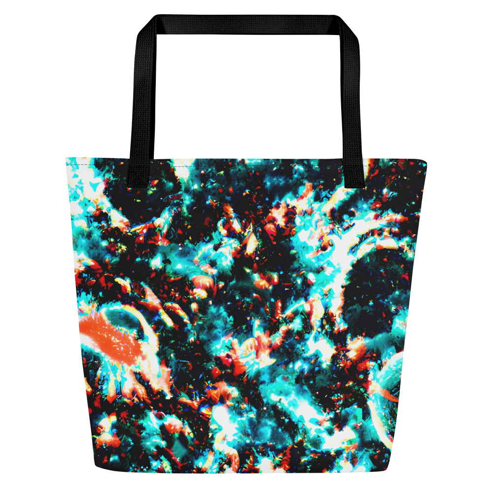 Large Tote Bag w/ Pocket - Whirlpool Dream