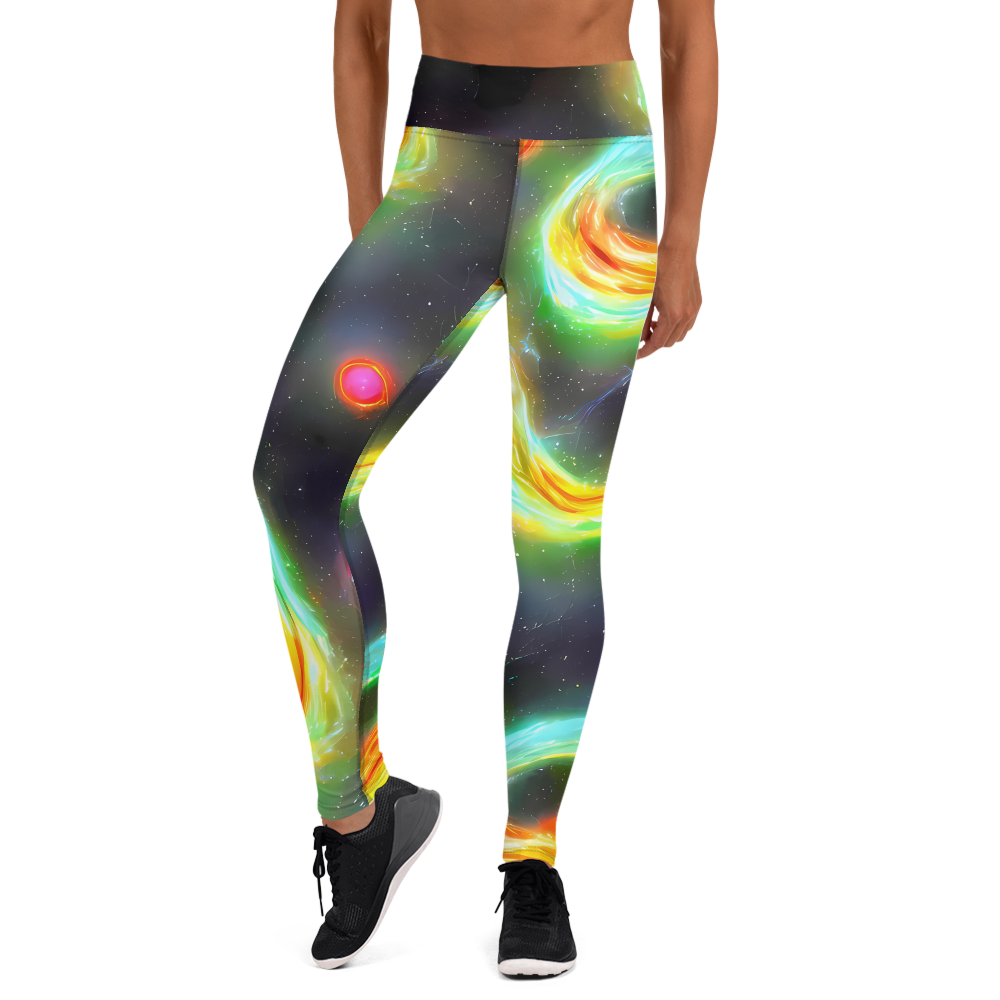 Yoga Leggings - Sherwood Swirl