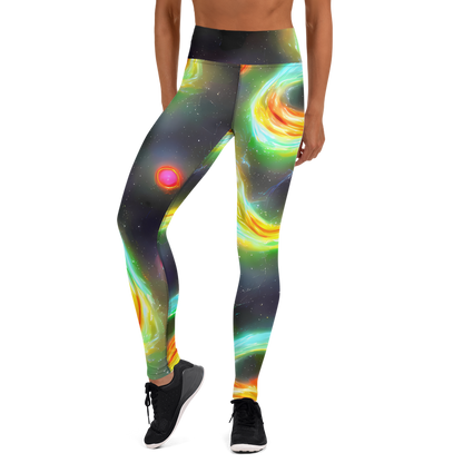 Yoga Leggings - Sherwood Swirl