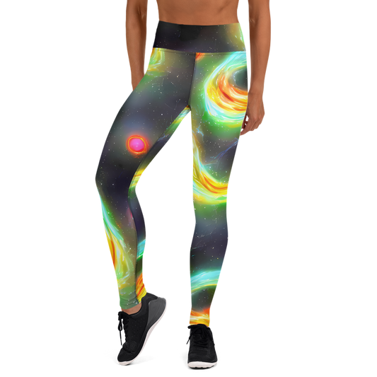 Yoga Leggings - Sherwood Swirl