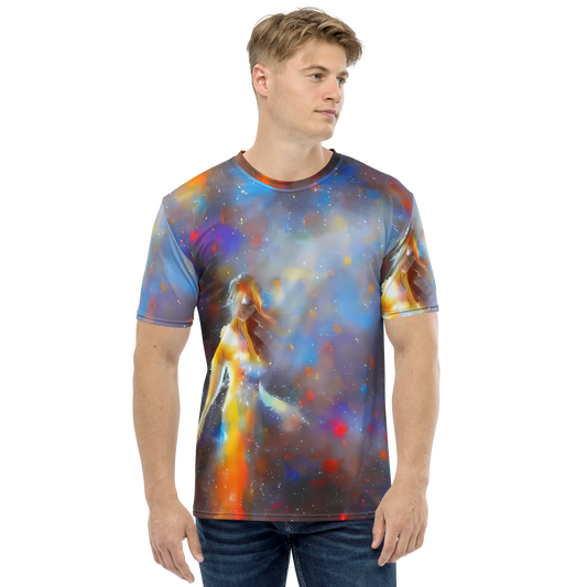 Men's Crew Neck T-Shirt - Impressionist Drift