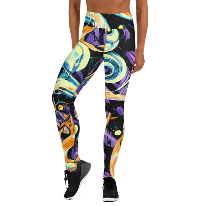 Yoga Leggings - Dorothy's Whirl