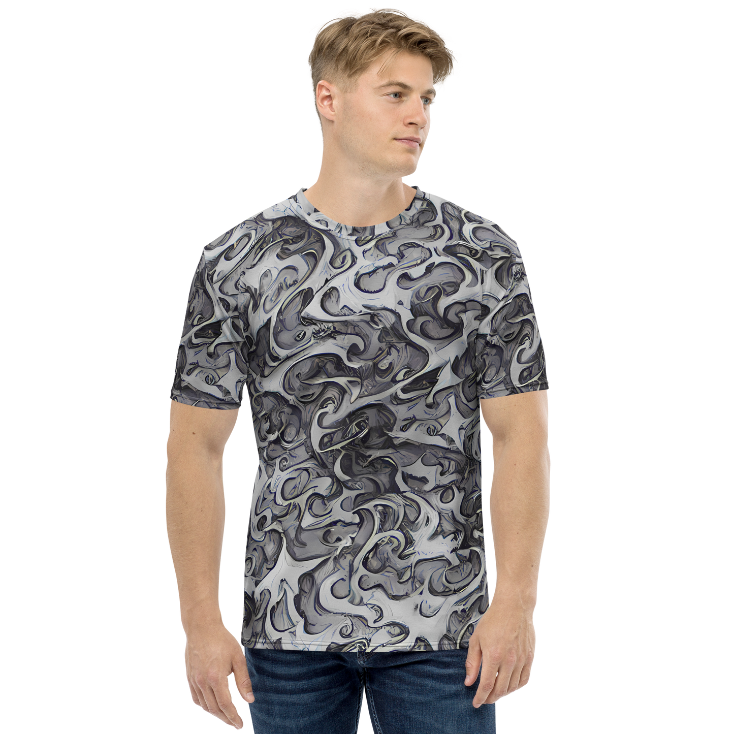 Men's Crew Neck T-Shirt - Mashburn Swirls