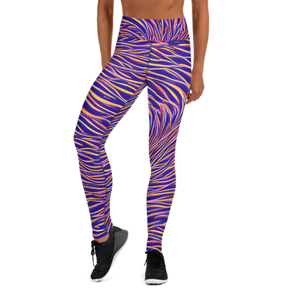 Yoga Leggings - Vortex Strands