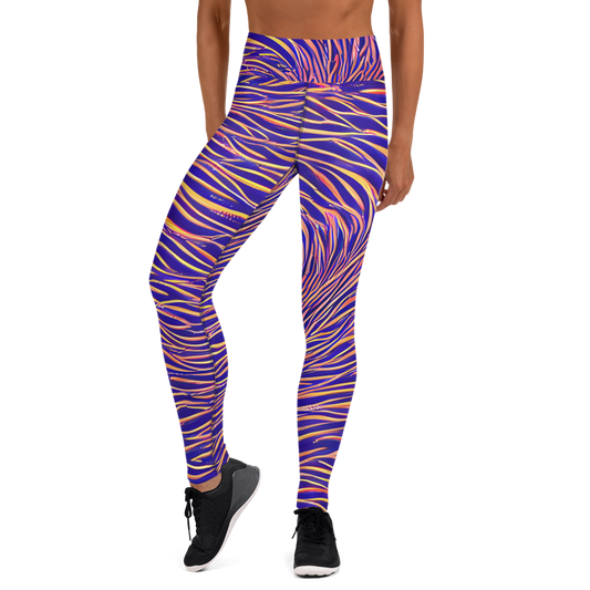 Yoga Leggings - Vortex Strands