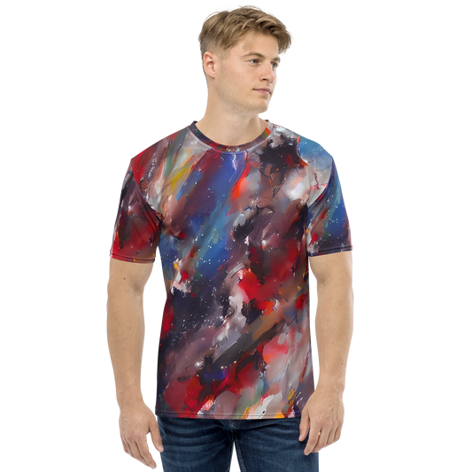 Men's Crew Neck T-Shirt - Passionate Brush