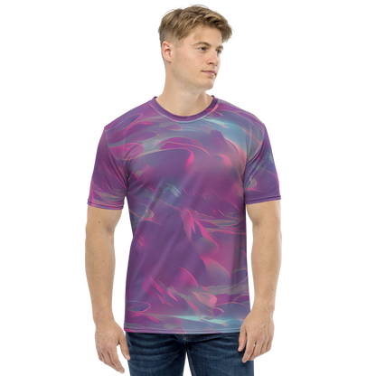 Men's Crew Neck T-Shirt - Dreamscape Swirl